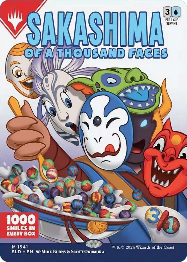 Sakashima of a Thousand Faces (Rainbow Foil) [Secret Lair Drop Series] | Gamers Paradise