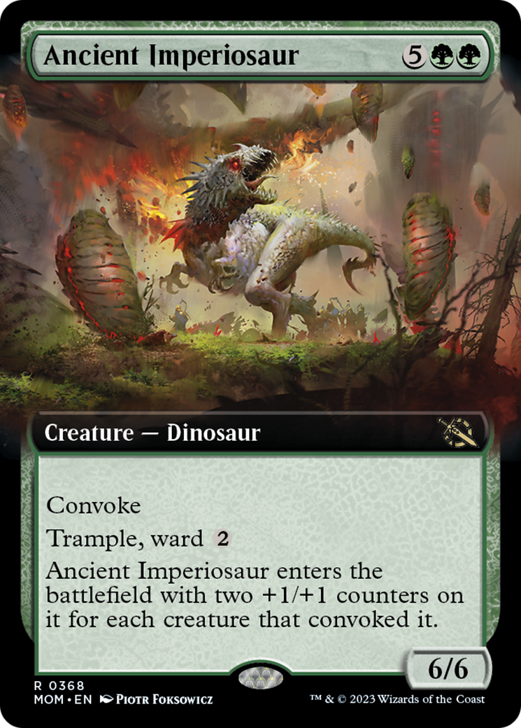 Ancient Imperiosaur (Extended Art) [March of the Machine] | Gamers Paradise
