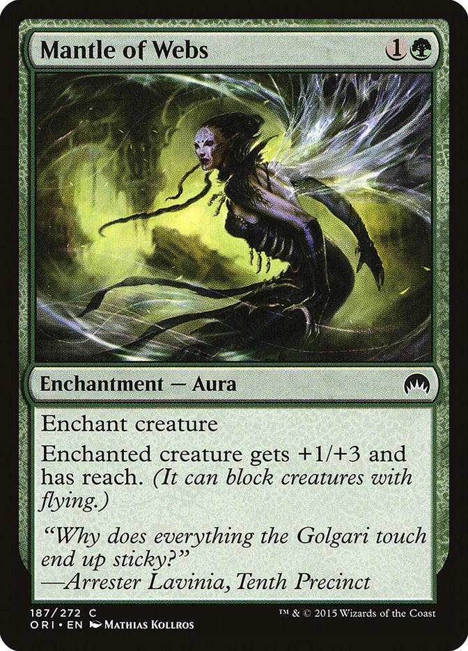 Mantle of Webs [Magic Origins] | Gamers Paradise