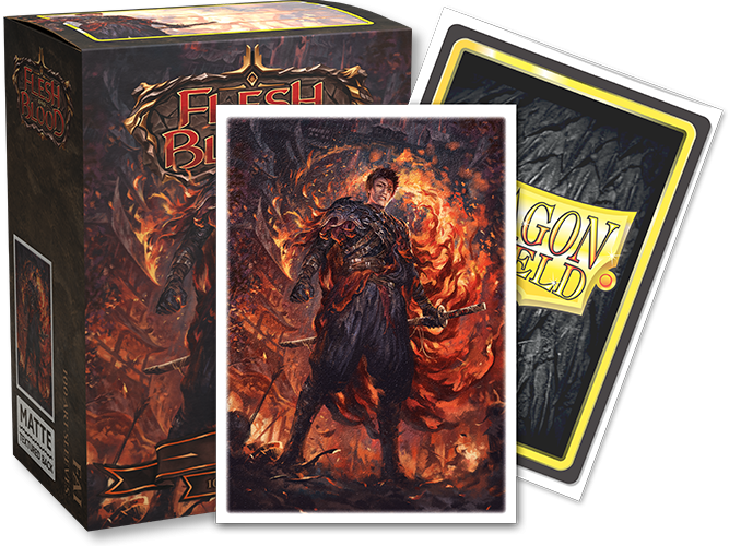 Dragon Shield: Standard 100ct Art Sleeves - Flesh and Blood (Fai) | Gamers Paradise