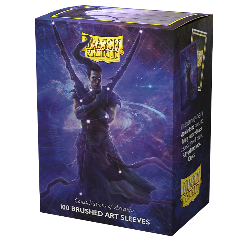Dragon Shield: Standard 100ct Brushed Art Sleeves - Constellations (Alaric) | Gamers Paradise