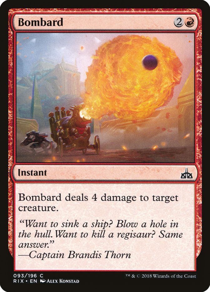 Bombard [Rivals of Ixalan] | Gamers Paradise