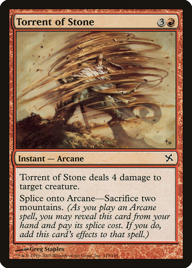 Torrent of Stone [Betrayers of Kamigawa] | Gamers Paradise