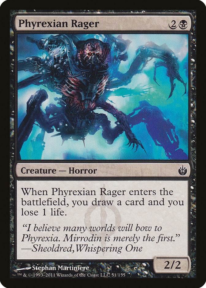 Phyrexian Rager [Mirrodin Besieged] | Gamers Paradise