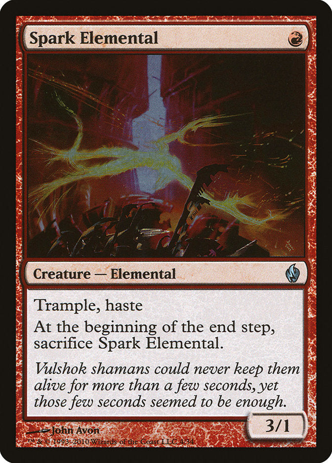 Spark Elemental [Premium Deck Series: Fire and Lightning] | Gamers Paradise