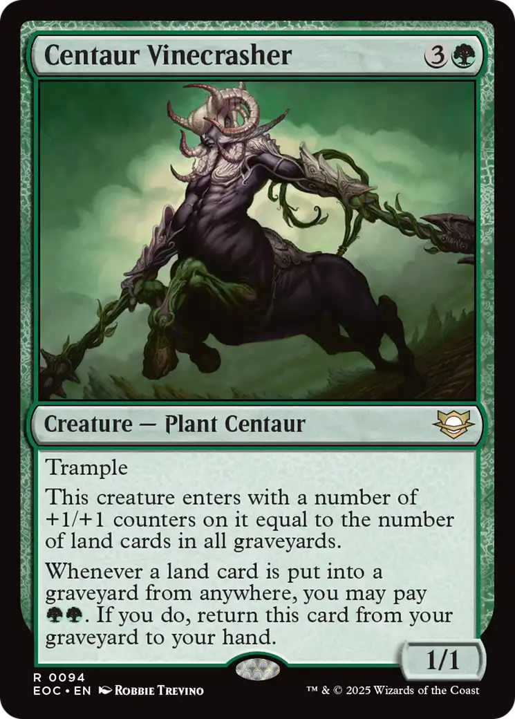 Centaur Vinecrasher [Edge of Eternities Commander] | Gamers Paradise