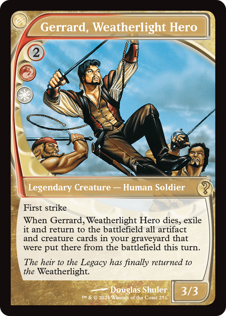 Gerrard, Weatherlight Hero (Future Sight) [Mystery Booster 2] | Gamers Paradise