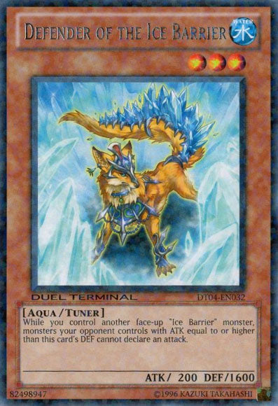 Defender of the Ice Barrier [DT04-EN032] Rare | Gamers Paradise