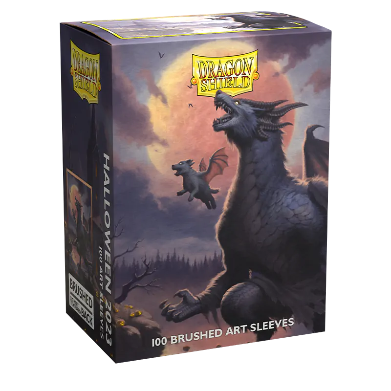 Dragon Shield: Standard 100ct Brushed Art Sleeves - Halloween (2023) | Gamers Paradise