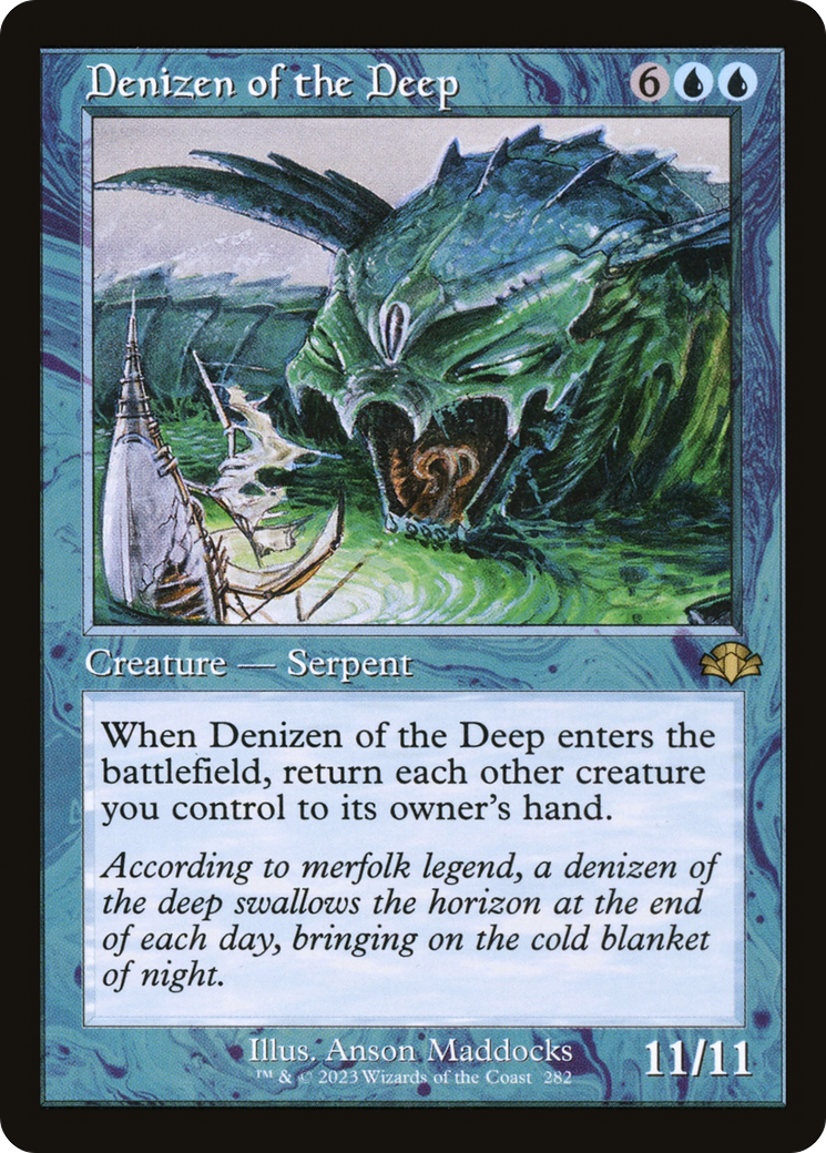 Denizen of the Deep (Retro) [Dominaria Remastered] | Gamers Paradise