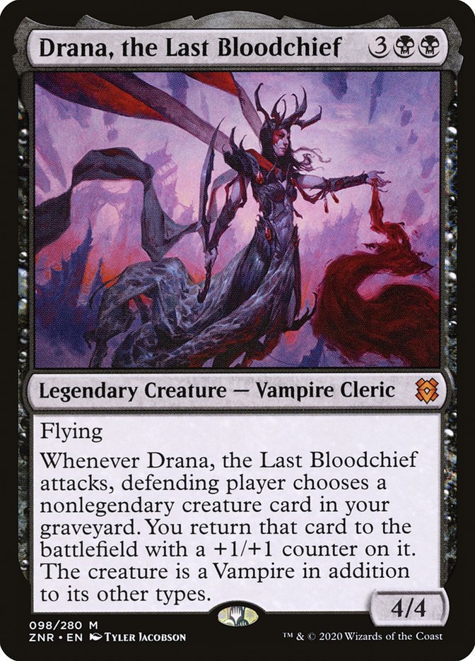 Drana, the Last Bloodchief [Zendikar Rising] | Gamers Paradise