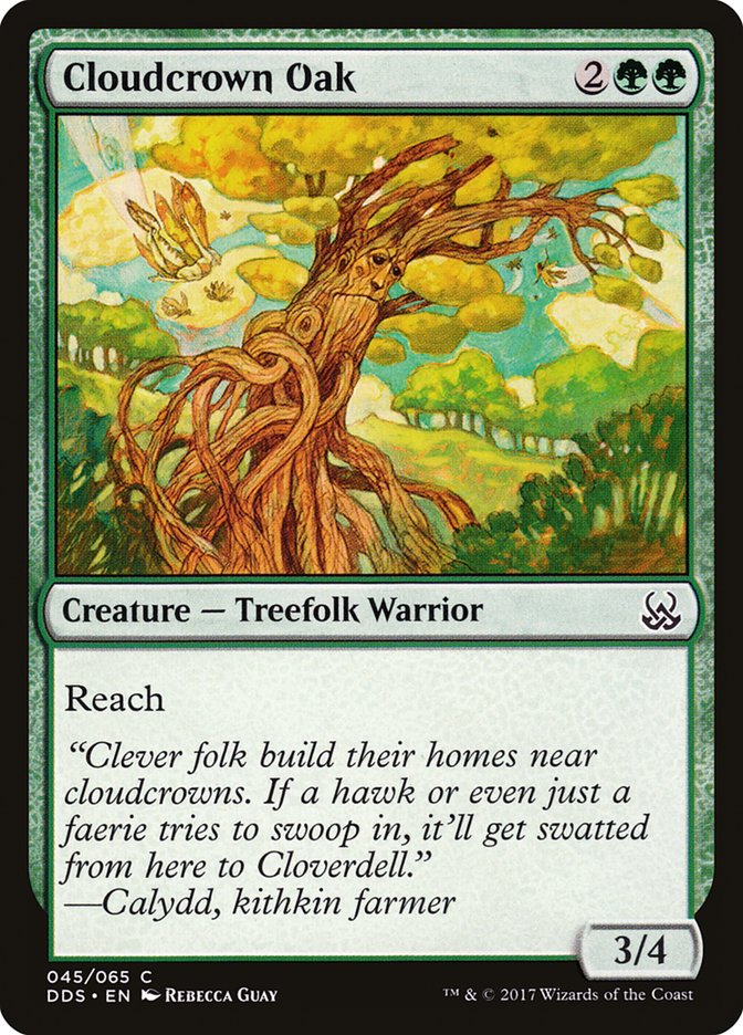 Cloudcrown Oak [Duel Decks: Mind vs. Might] | Gamers Paradise