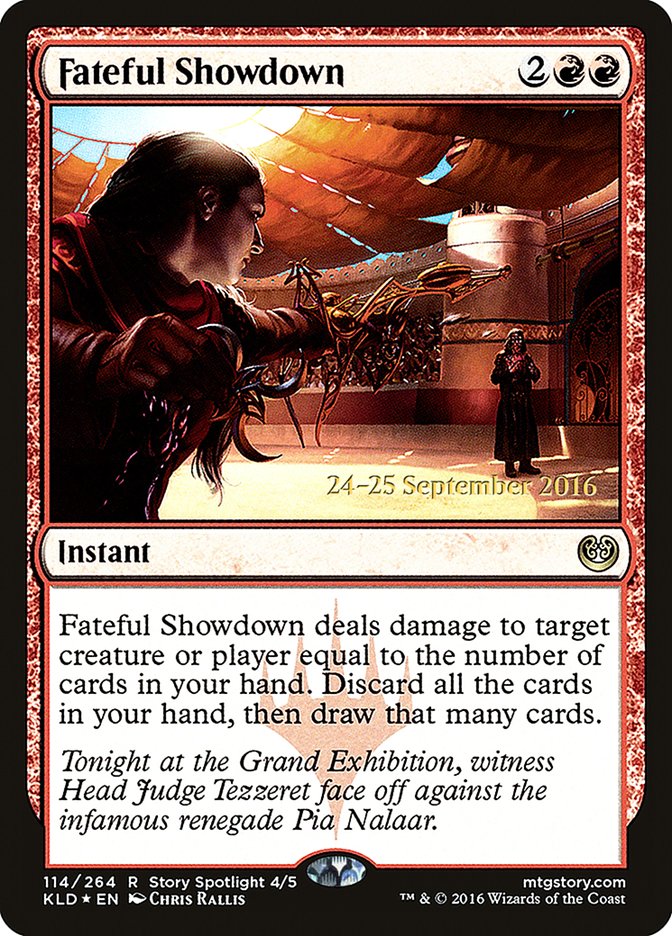 Fateful Showdown [Kaladesh Prerelease Promos] | Gamers Paradise