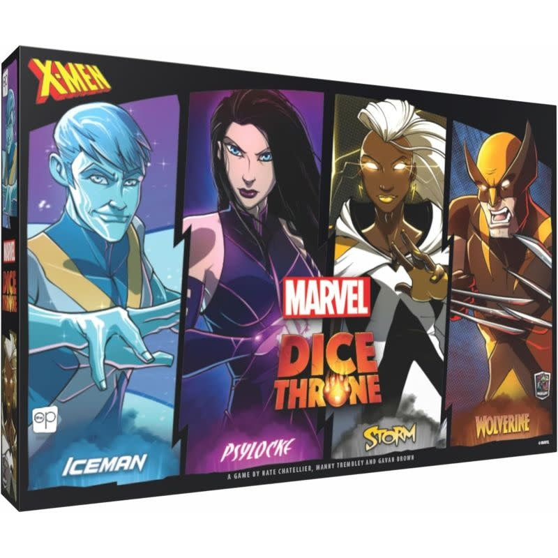 Dice Throne: Marvel 4-Hero Box (Iceman, Psylocke, Storm, Wolverine) | Gamers Paradise