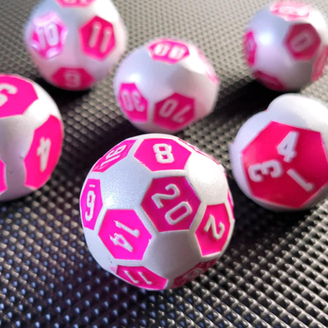 Diva's Mech 7-Piece Metal Dice Set | Gamers Paradise