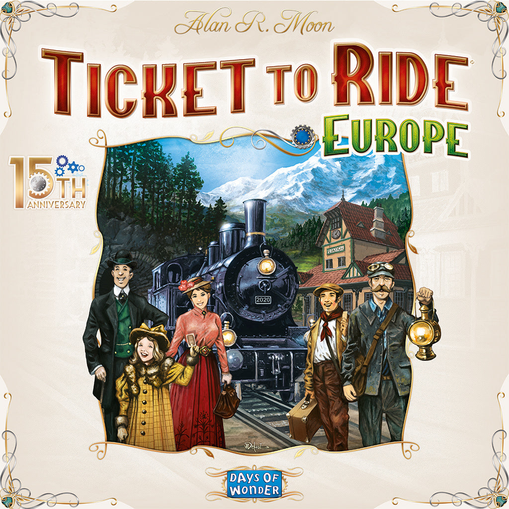 TICKET TO RIDE: EUROPE 15TH ANNIVERSARY | Gamers Paradise