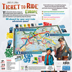 Ticket to Ride: Europe | Gamers Paradise