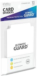 Ultimate Guard Card Dividers White | Gamers Paradise