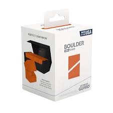 Ultimate Guard: Boulder Solid Orange | Gamers Paradise