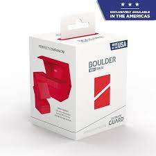 Ultimate Guard: Boulder Solid Red | Gamers Paradise