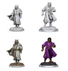 CRITICAL ROLE UNPAINTED MINIATURES: MALE HUMAN SORCERER MERCHANT & TIGER DEMON | Gamers Paradise