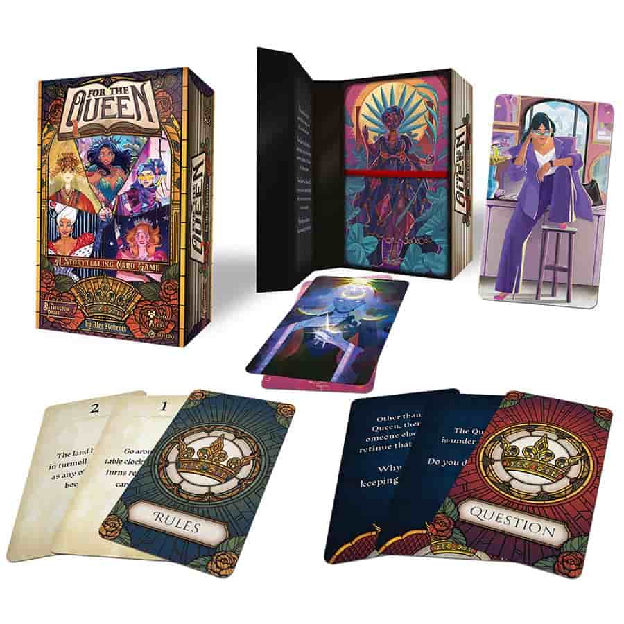 FOR THE QUEEN : A Storytelling Card Game | Gamers Paradise