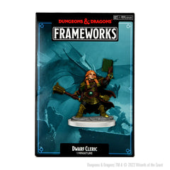 D&D FRAMEWORKS: DWARF CLERIC FEMALE - UNPAINTED AND UNASSEMBLED | Gamers Paradise