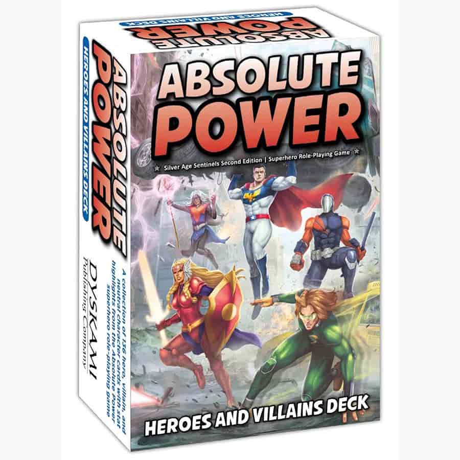 Absolute Power: Superhero RPG Set | Gamers Paradise