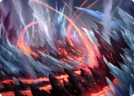 Frostboil Snarl Art Card [Strixhaven: School of Mages Art Series] | Gamers Paradise