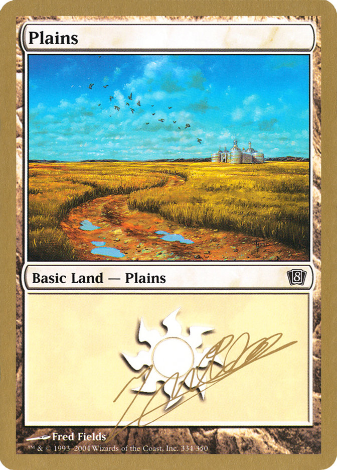 Plains (jn334) (Julien Nuijten) [World Championship Decks 2004] | Gamers Paradise