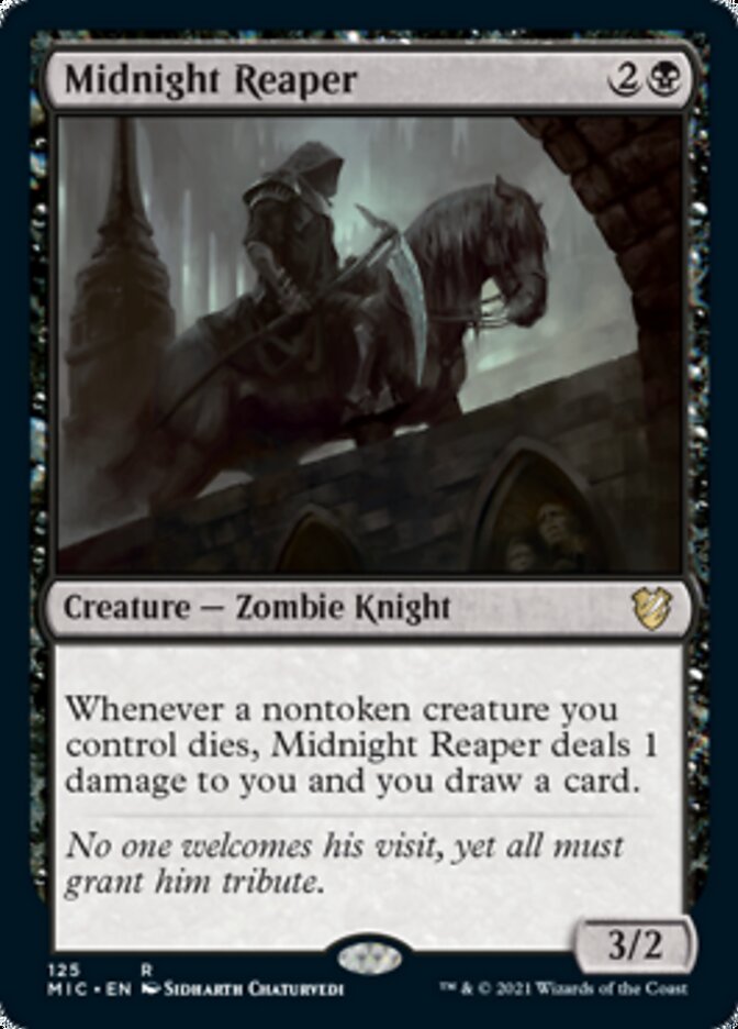 Midnight Reaper [Innistrad: Midnight Hunt Commander] | Gamers Paradise
