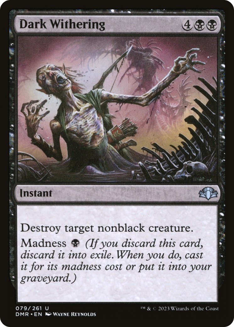 Dark Withering [Dominaria Remastered] | Gamers Paradise