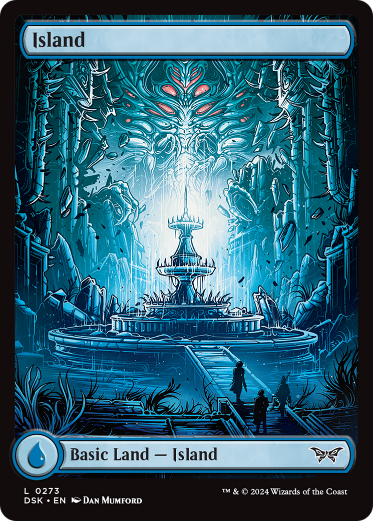 Island (273) - Full Art [Duskmourn: House of Horror] | Gamers Paradise