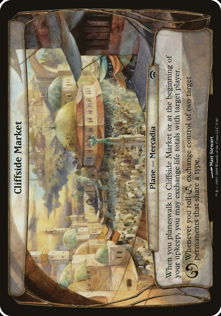 Cliffside Market (Planes) [Planechase Planes] | Gamers Paradise