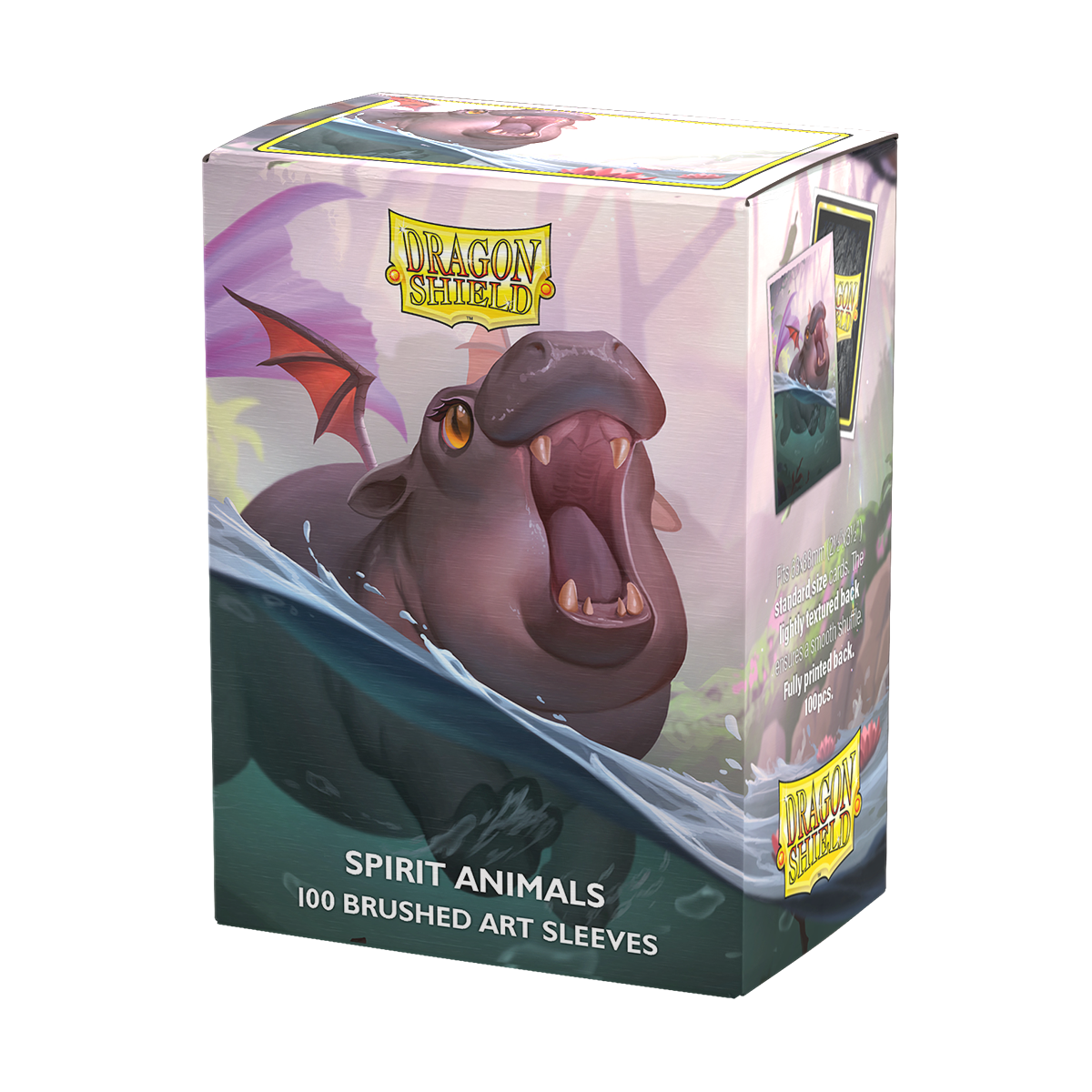 Dragon Shield: Standard 100ct Brushed Art Sleeves - The Snortle | Gamers Paradise