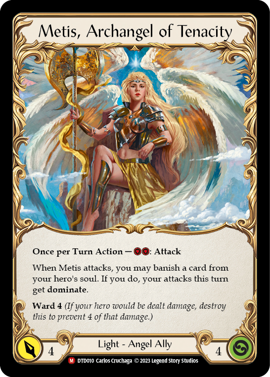 Figment of Tenacity // Metis, Archangel of Tenacity [DTD010] (Dusk Till Dawn) | Gamers Paradise