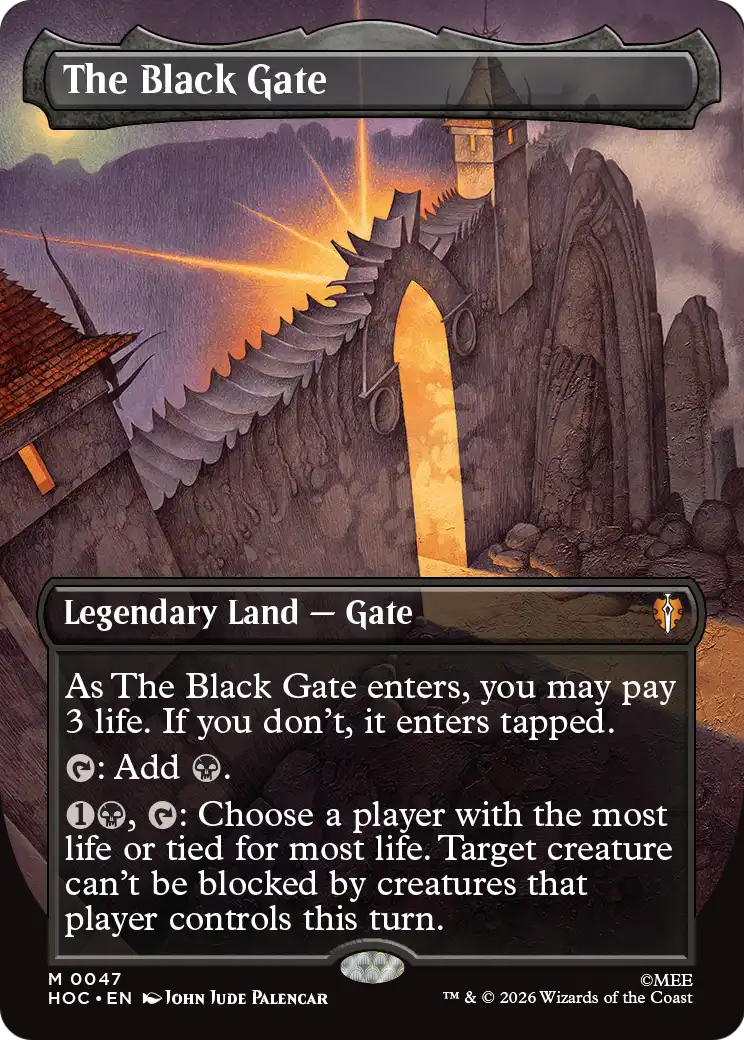 The Black Gate (Borderless) [The Hobbit: Eternal-Legal] | Gamers Paradise