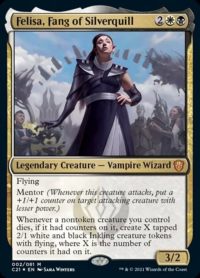 Felisa, Fang of Silverquill [Commander 2021] | Gamers Paradise