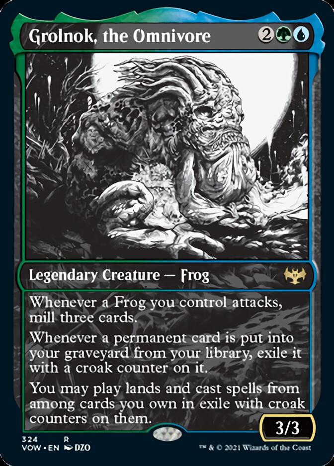 Grolnok, the Omnivore (Showcase Eternal Night) [Innistrad: Crimson Vow] | Gamers Paradise