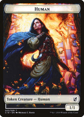 Drake // Human Double-Sided Token [Commander 2019 Tokens] | Gamers Paradise