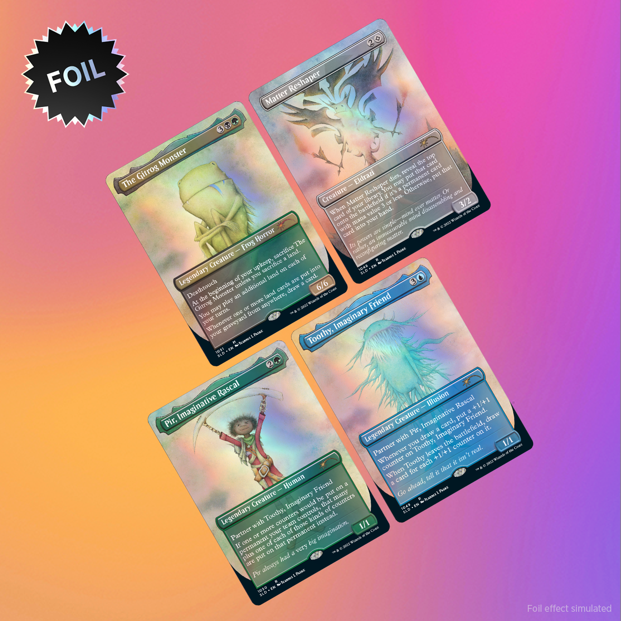 Secret Lair: Drop Series - Imaginary Friends (Foil Edition) | Gamers Paradise