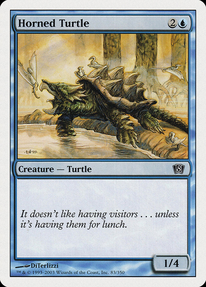 Horned Turtle [Eighth Edition] | Gamers Paradise