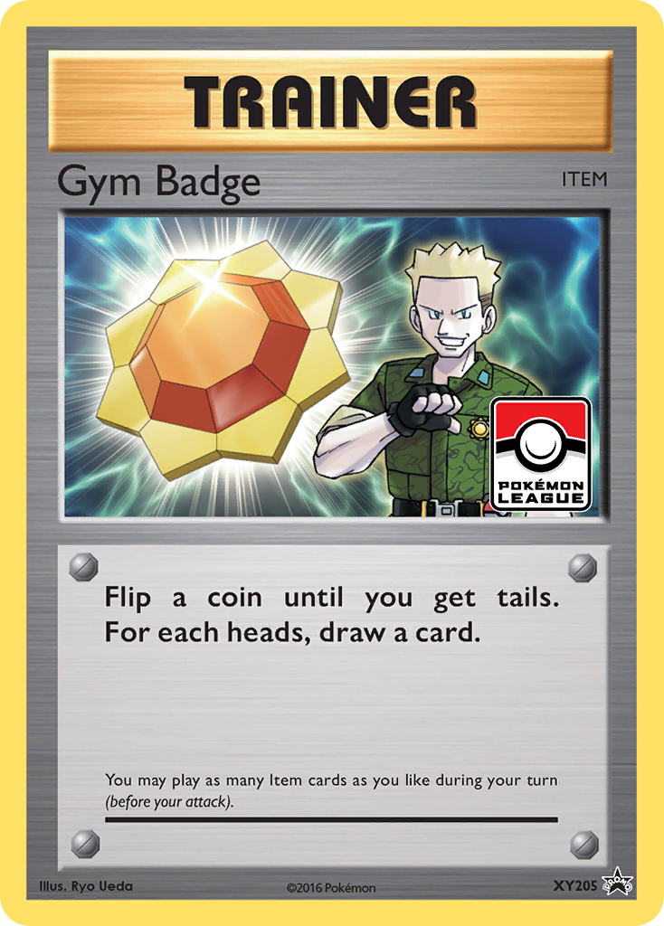 Gym Badge (XY205) (Lt. Surge) [XY: Black Star Promos] | Gamers Paradise