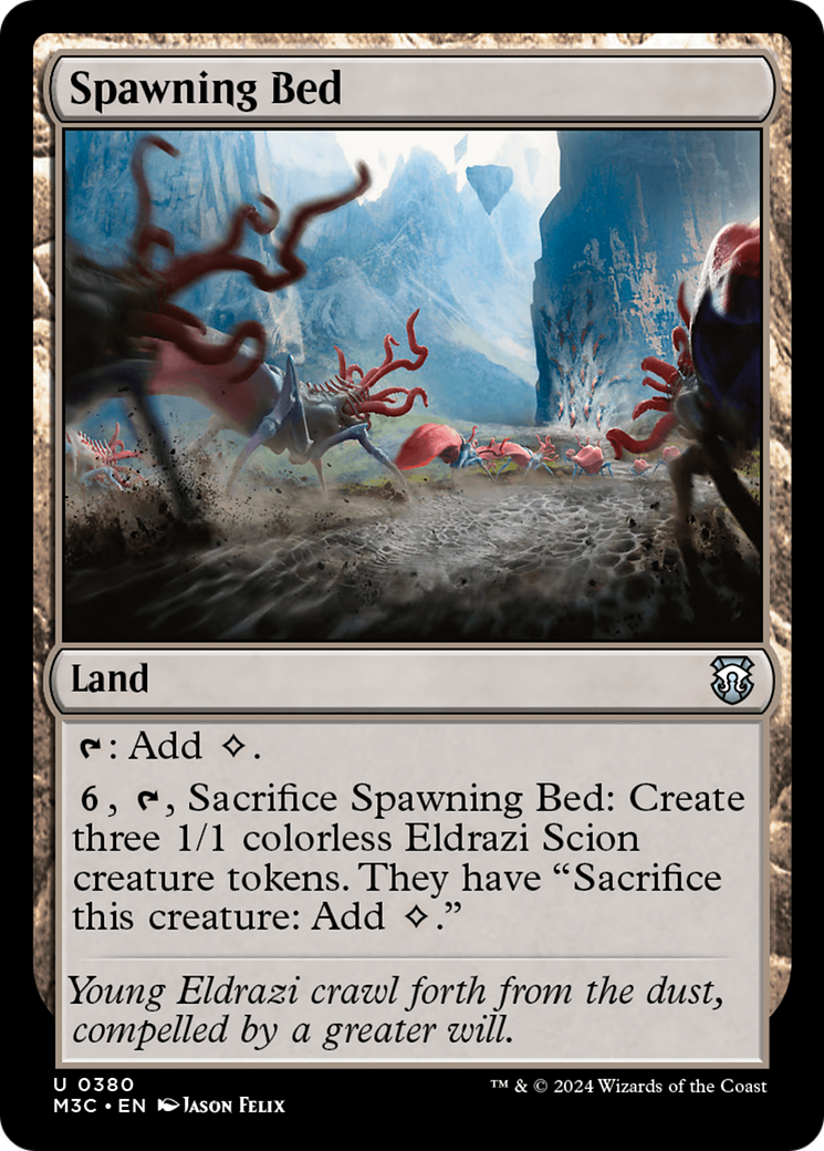 Spawning Bed (Ripple Foil) [Modern Horizons 3 Commander] | Gamers Paradise