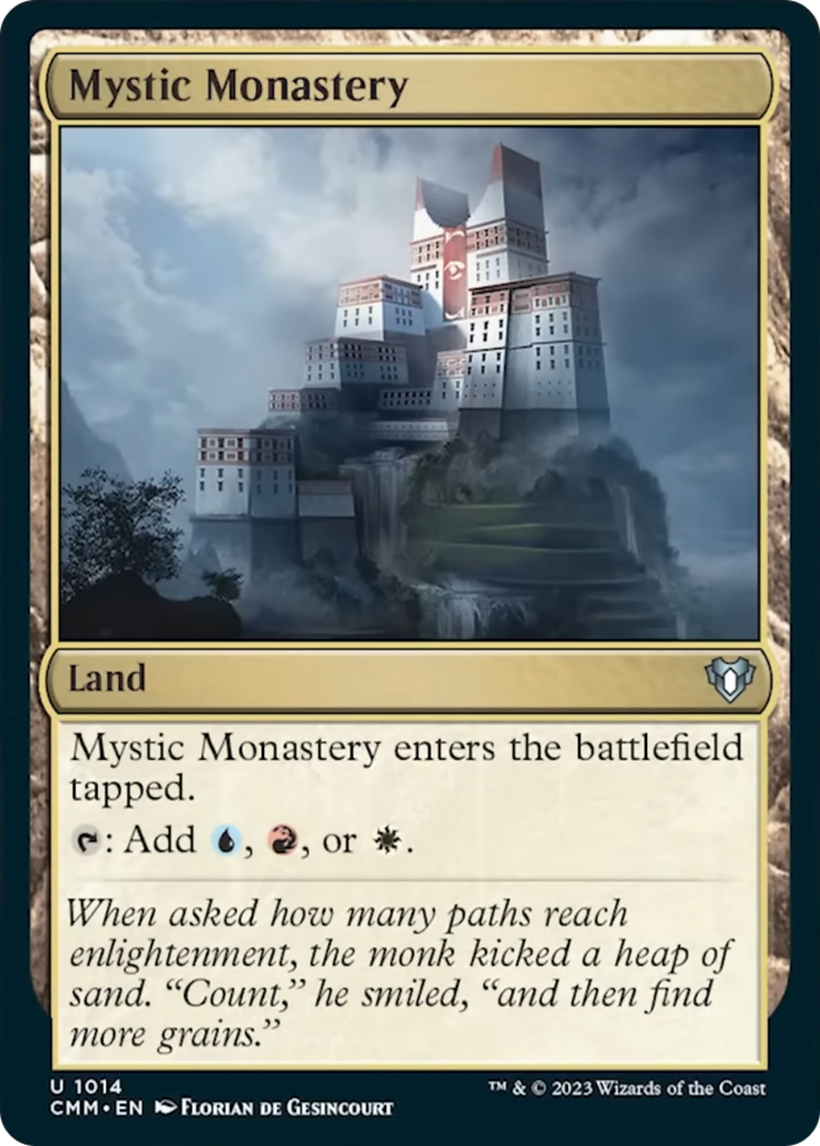 Mystic Monastery [Commander Masters] | Gamers Paradise