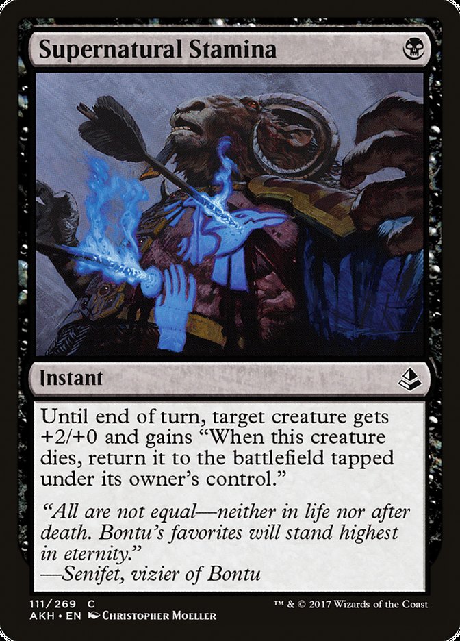 Supernatural Stamina [Amonkhet] | Gamers Paradise