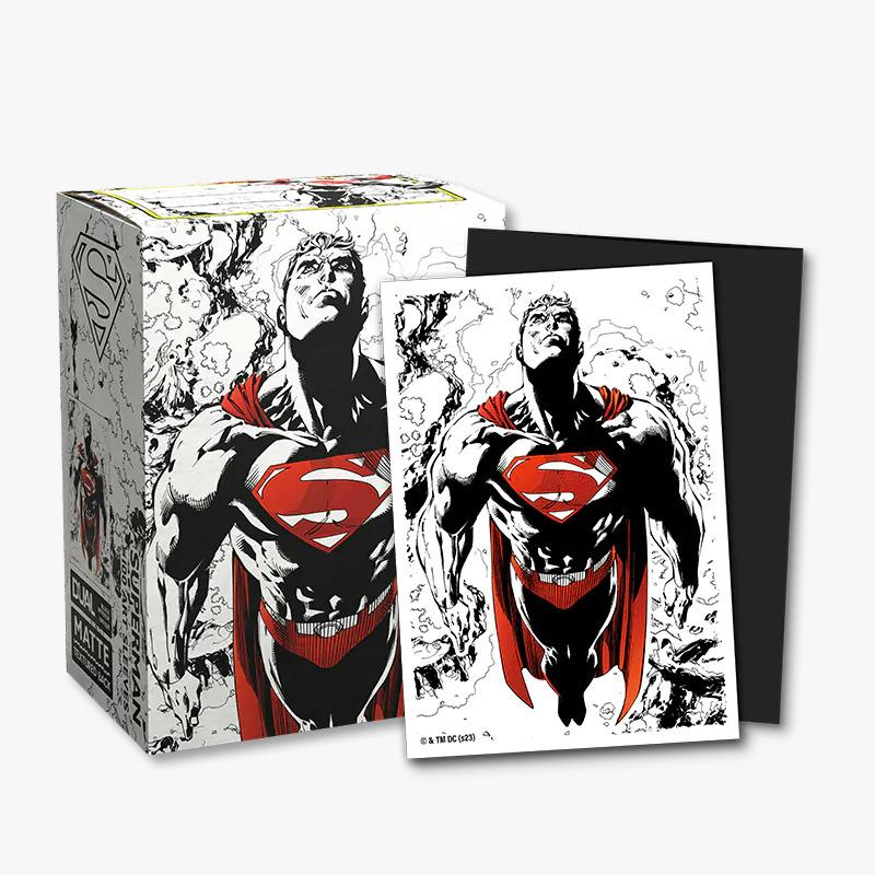 Dragon Shield: Standard 100ct Art Sleeves - Superman Core (Dual Matte) | Gamers Paradise