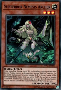 Subterror Nemesis Archer [OP11-EN005] Super Rare | Gamers Paradise