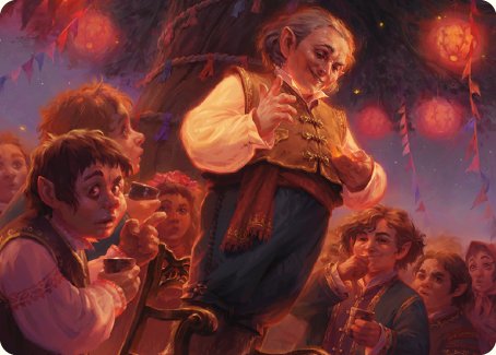 Bilbo, Retired Burglar Art Card [The Lord of the Rings: Tales of Middle-earth Art Series] | Gamers Paradise
