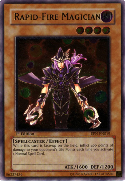 Rapid-Fire Magician [EEN-EN019] Ultimate Rare | Gamers Paradise